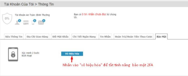 bảo mật 2FA