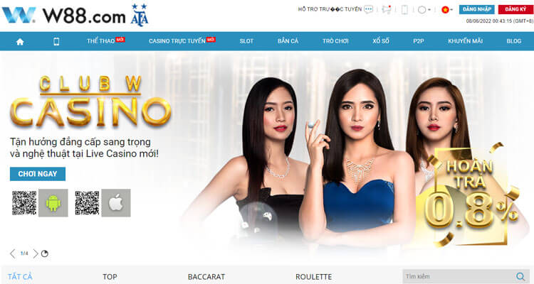 cược W88 Baccarat