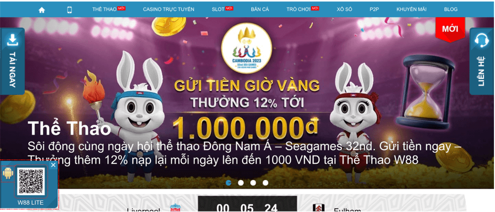 W88 Thể Thao - Thiên đường cá cược thể thao trực tuyến