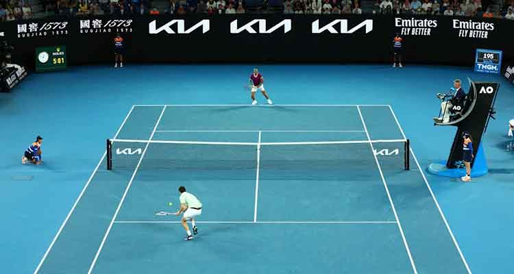 sân thi đấu tennis