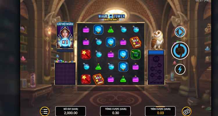 giao diện game