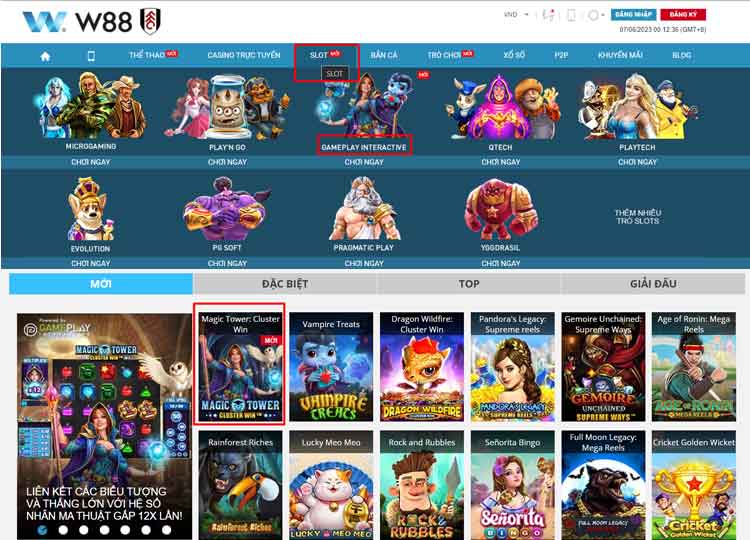 cách vào chơi game