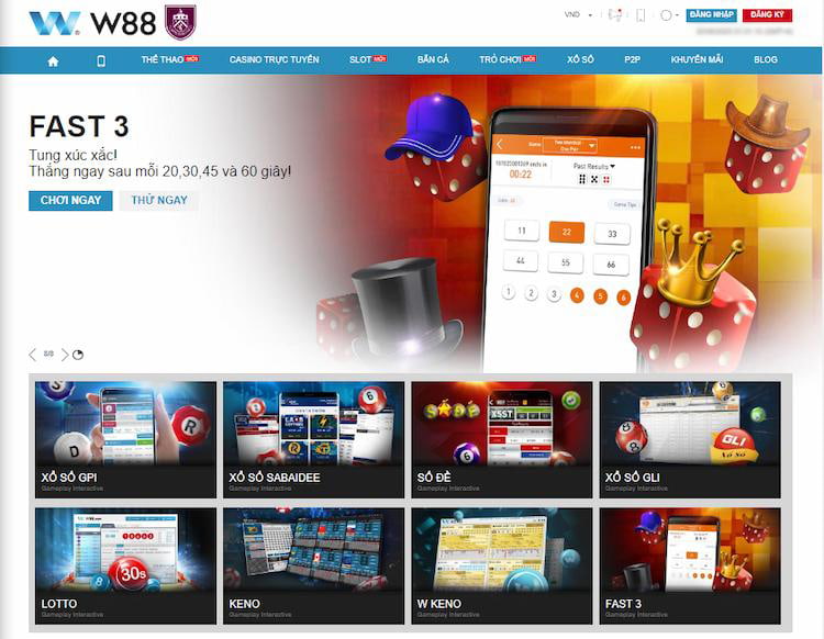Xổ số W88