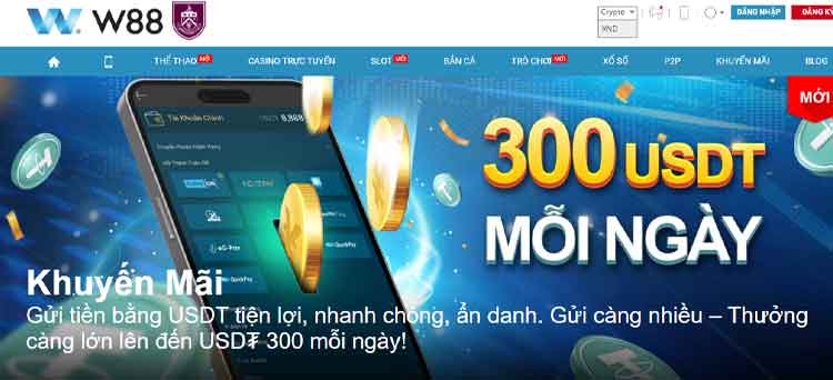 khuyến mãi w88
