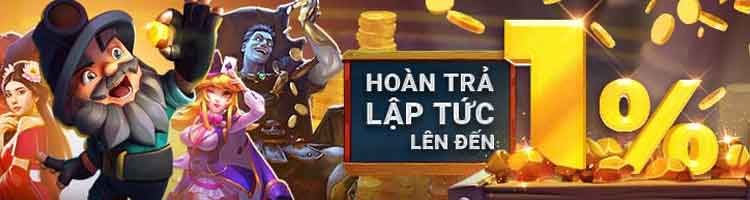 hoàn trả 1% tại W88