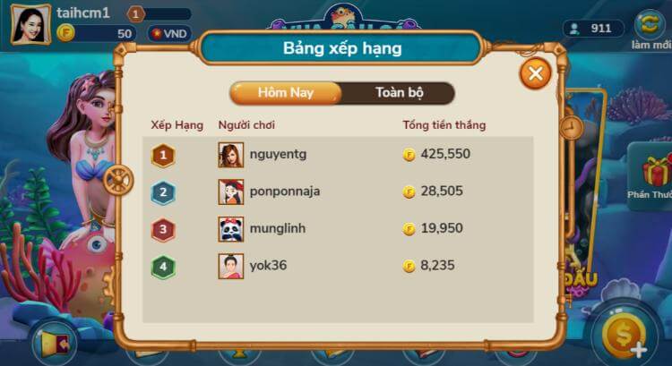 chiến thuật bắn cá thắng lớn