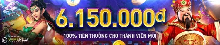 Thưởng chào mừng sảnh Slot W88