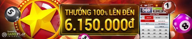 Thưởng chào mừng sảnh Số Đề W88