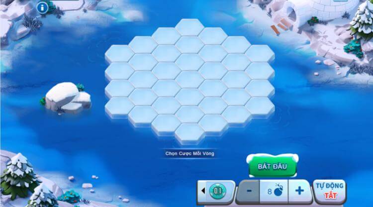 Giao diện game Phá Băng