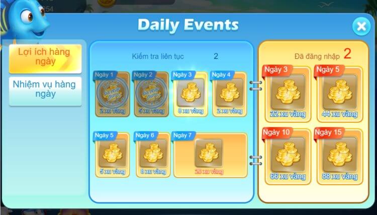 nhiệm vụ crazy fishing 2