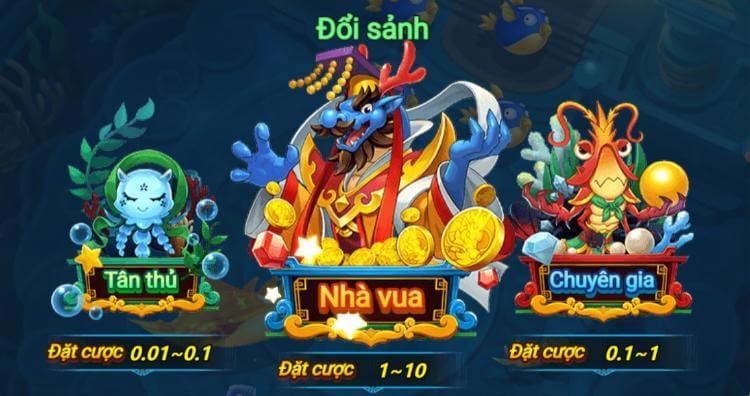 Sảnh chơi bắn cá Đông Hải Long Vương