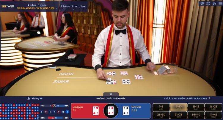 Andar Bahar live casino