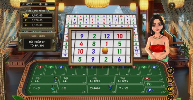Bảng quay Tambola W88
